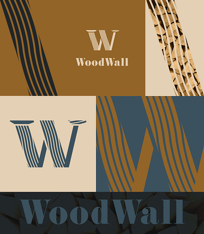 Wood Paneling Logo branding design graphic design logo