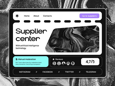 Supplier search service design graphic design ui ux