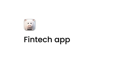 Fintech app app design ui ux