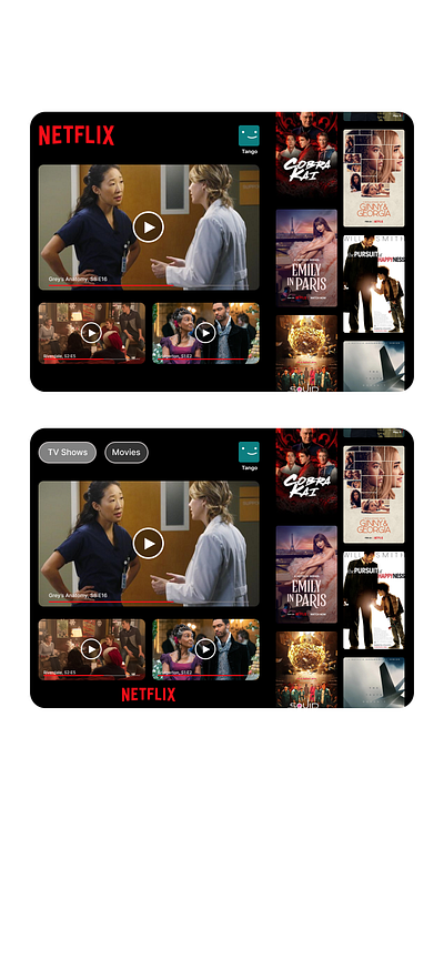 Netflix Widget app designing dribbbleweeklywarmup homescreen widget iphone14 movies netflix netflix app netflix widget tv shows ui uiux design ux weeklywarmup widget widgets