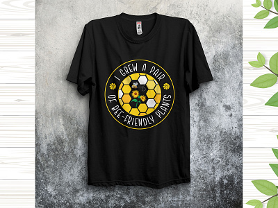 Bee t-shirt design graphic design illustration tshirt design vector