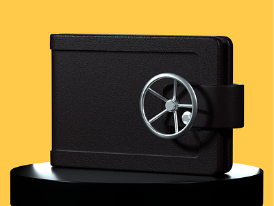 wallet, 3d illustration 3d branding design finance graphic design illustration ui