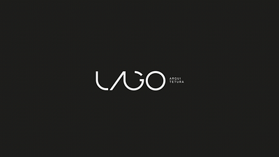 Lago architect logo architecure art direction black and white brand branding design lago logo logo design minimalist vector