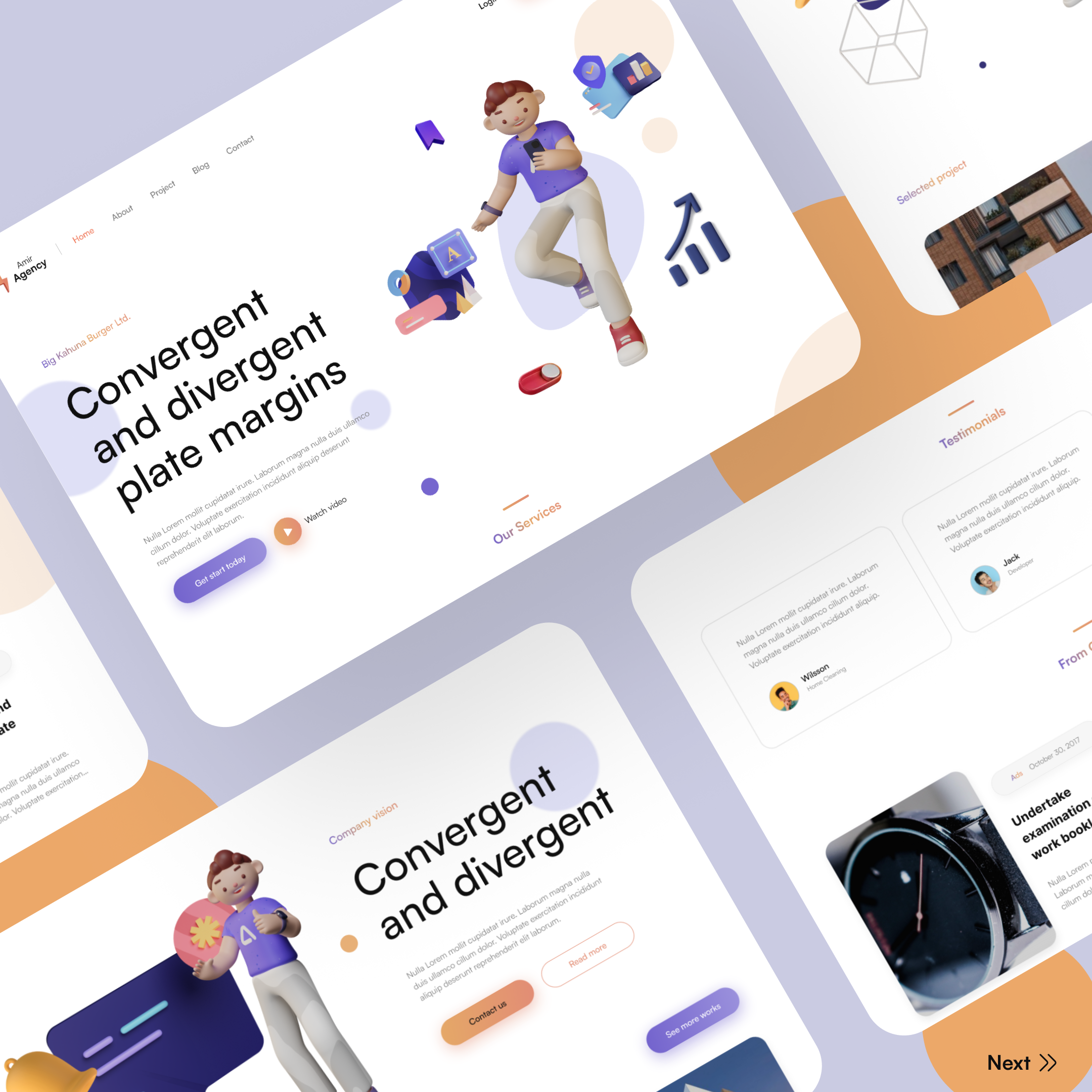 Agency 3d website design figma uidesign uiuxdesign uxdesign webdesign