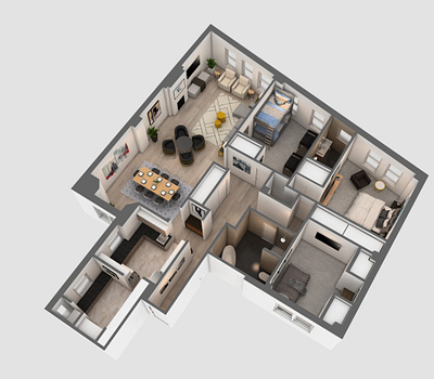 3d Floor Plan 3d 3d floor plan 3d render 3ds max autocad autocad drawing floor plan realistic renders sketchup pro vray