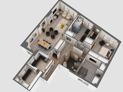 3d Floor Plan 3d 3d floor plan 3d render 3ds max autocad autocad drawing floor plan realistic renders sketchup pro vray