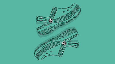 illustrations i did for kids foot locker #2 crocs design fashion graphic design illustration kidsfootlocker shoes sneakers vector