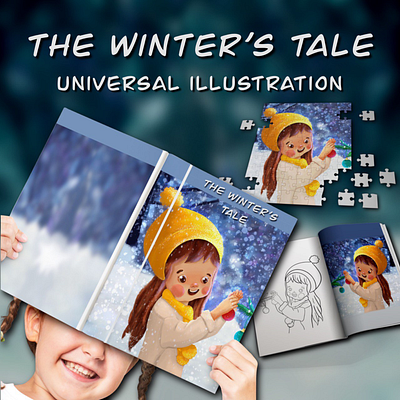 The Winter's Tale. Universal Illustration book illustration character design children illustration digital art illustration цифровая иллюстрация