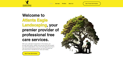 Wix website design made by Wix businesswebsite landingpage landingpagedesign treebusiness treecare treecarewebsite treeservice treewebsite ui wix wixwebsite wixwebsitedesign