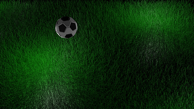 Animated Soccerball 3d modeling animation blender rendering