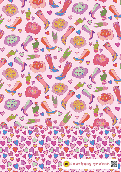 Surface Pattern Design by Courtney Graben for Surtex 2023. design digital art illustration pattern surface design