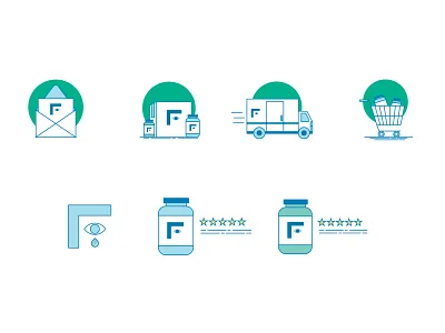 Fully Human Supplements – Email Blast Illustrations brand identity branding design graphic design health illustration supplements typography vector vitamins wellness