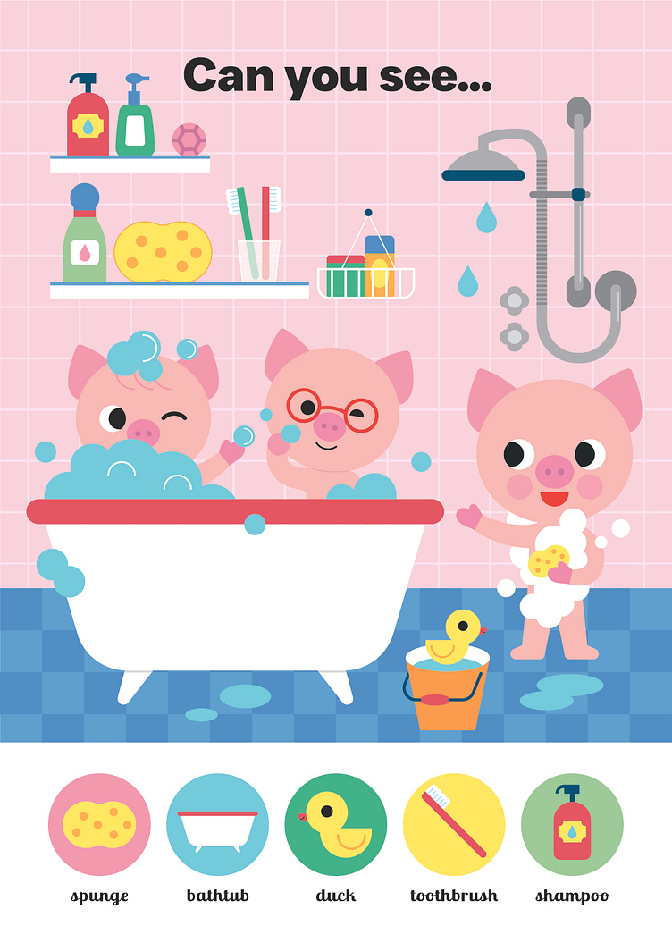 Three Little Pigs 07 by POCKO on Dribbble