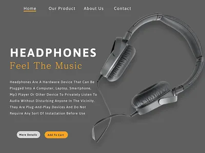 Web Landing Page. banner branding design fashion graphic design landing page poster typography web