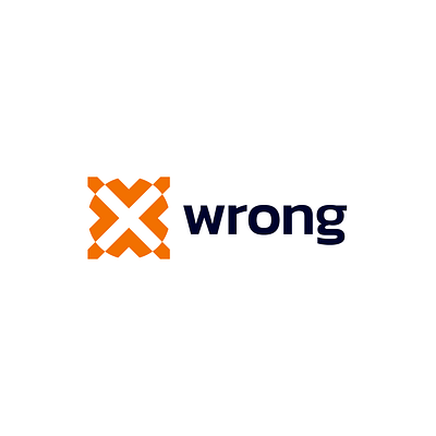 Wrong - Quality Control Company / Brand Identity brand identity branding design graphic design logo logo design typography