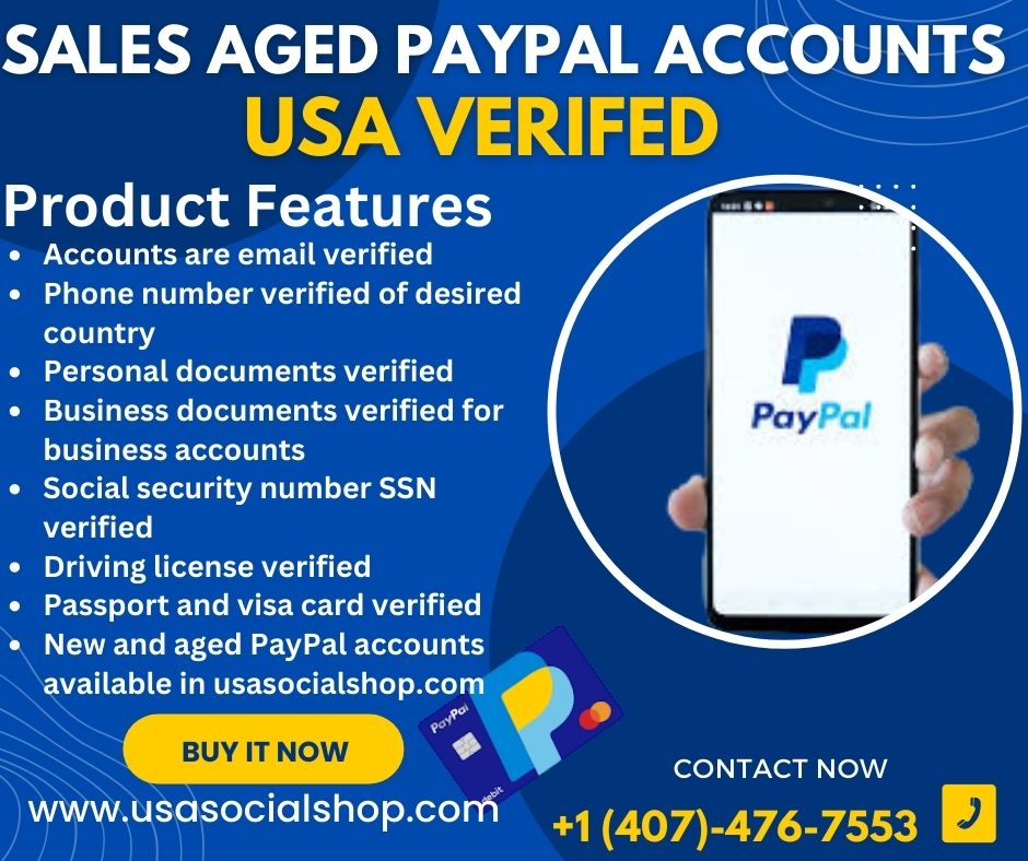 Why Buy Verified PayPal Accounts? by Bay Gmail Accounts on Dribbble