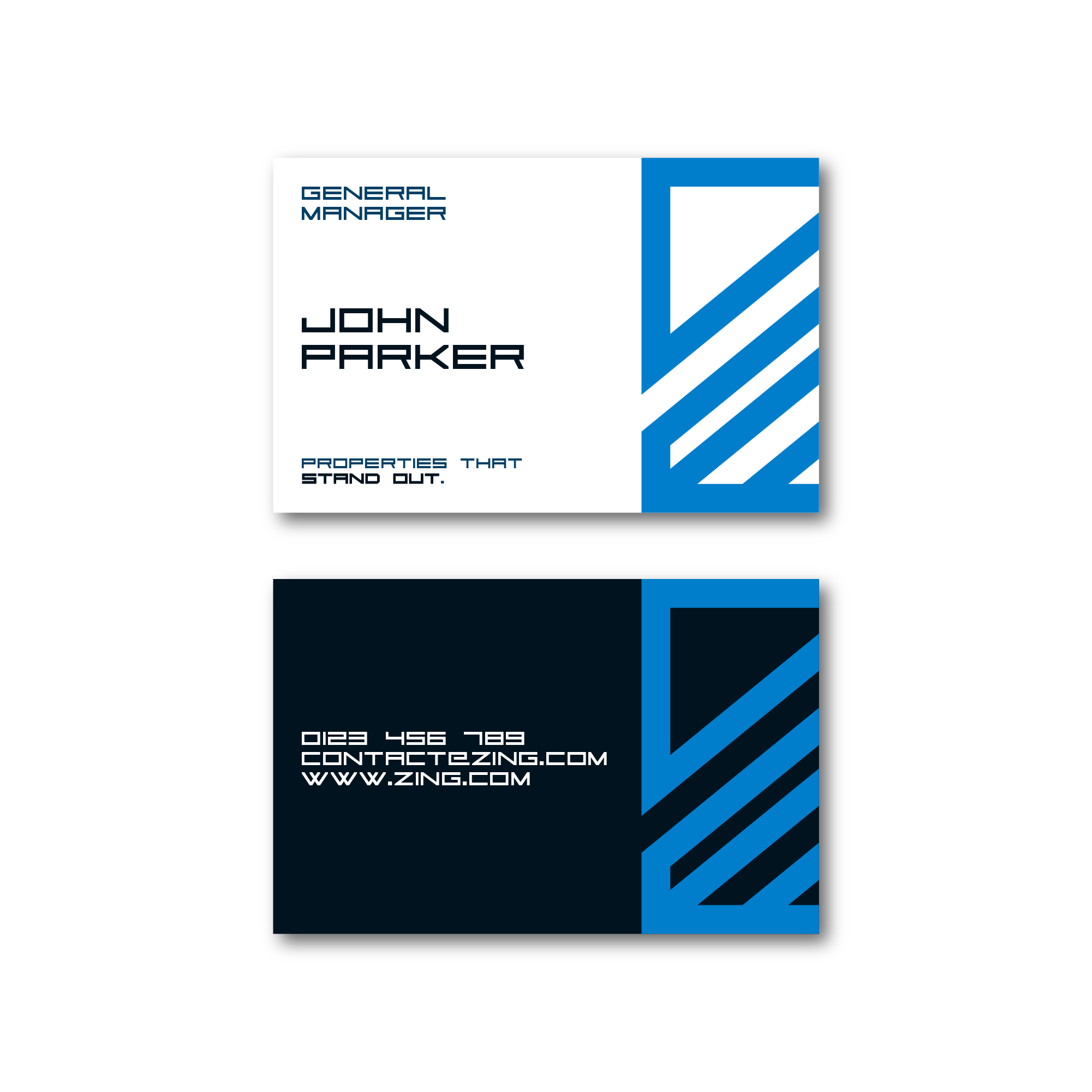 Zing Properties Brand Identity by Andrei Irimia on Dribbble