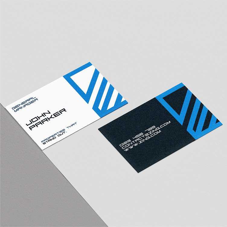 Zing Properties Brand Identity by Andrei Irimia on Dribbble