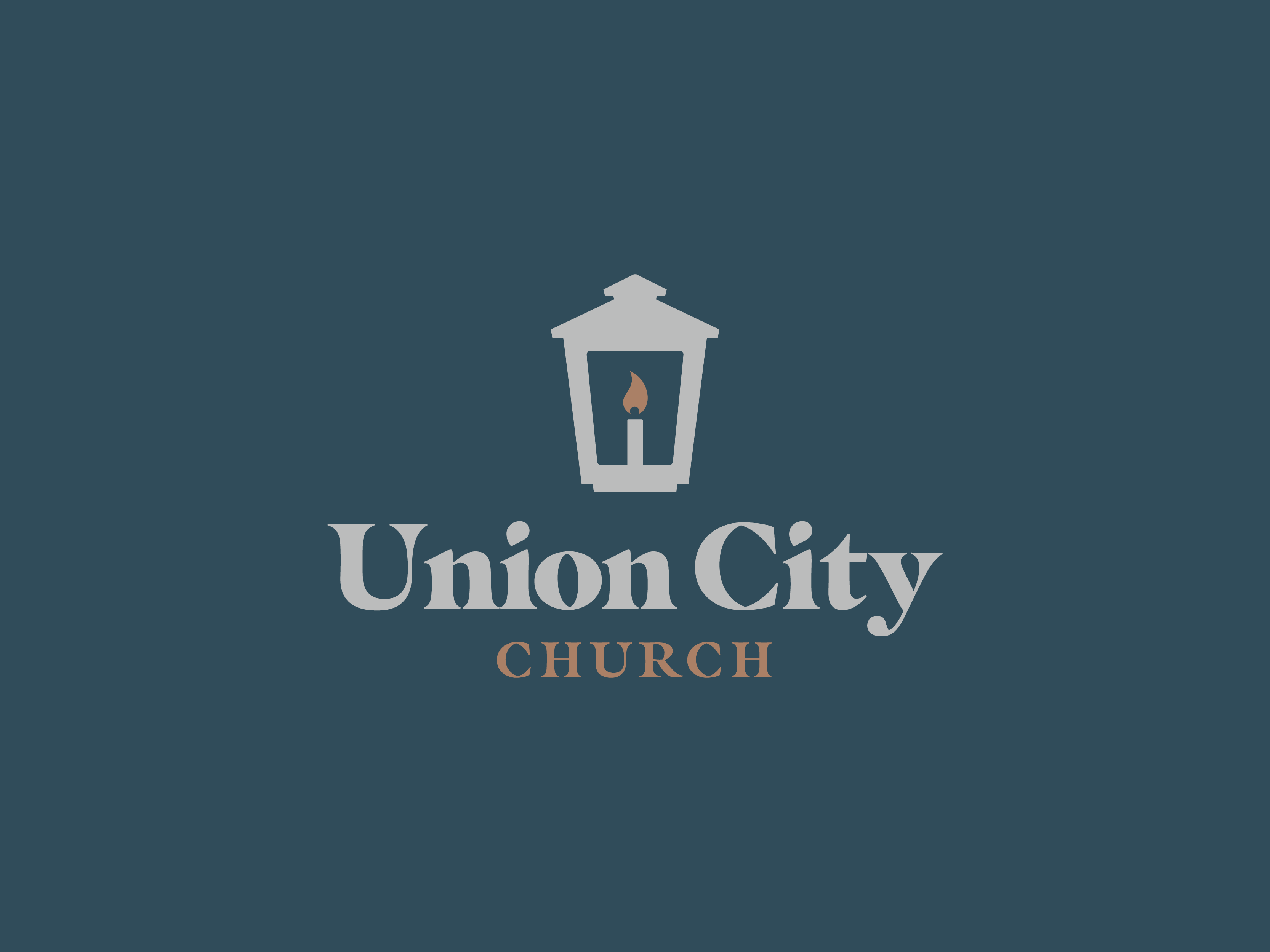 Union City Church Identity branding church city dc design graphic design identity illustration lantern logo union union city vector washington