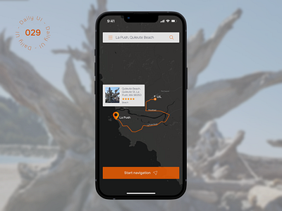 Daily UI Challenge - Day 29: Map 029 app daily ui dailyui day 29 design map ui ux