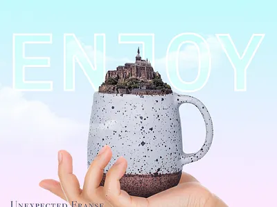 Have you enjoyed Normandia? graphic design illustration typography vector