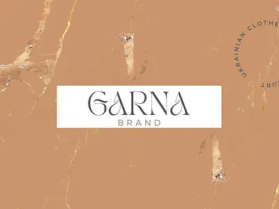 Business card for Garna brand branding graphic design illustration logo vector