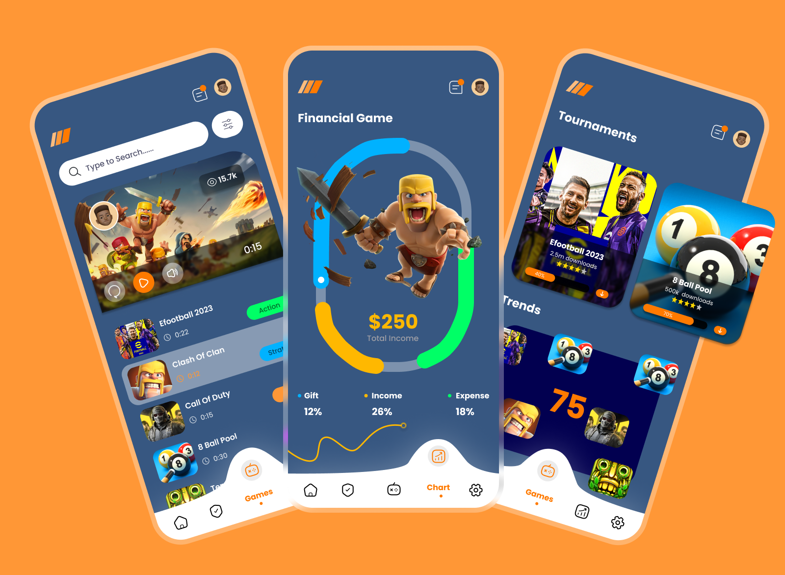 UI/UX Design for a Gamstore App by Mathew Oke on Dribbble