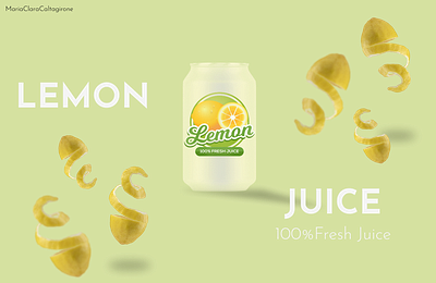 LemonJuice 3d design illustration ui