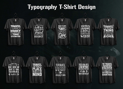 Typography T-Shirt Design adobe illustrator design graphic design simple t shirt t shirt design typography t shirt design