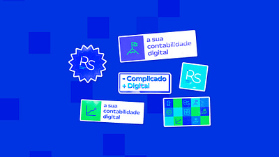 RS Assessoria Contábil - Brand Identity branding design graphic design illustration logo typography
