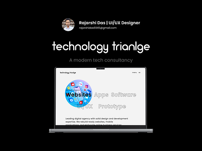Technology Triangle - A modern tech consultancy agency tech ui website