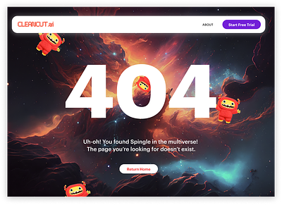 404 in the Multiverse 404 branding colours design error graphic design logo ui web webdesign website