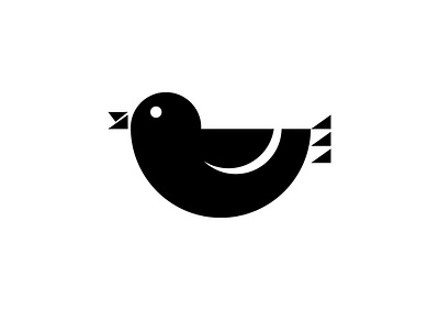 Bird logo bird birdlogo blackandwhite logo logodesign