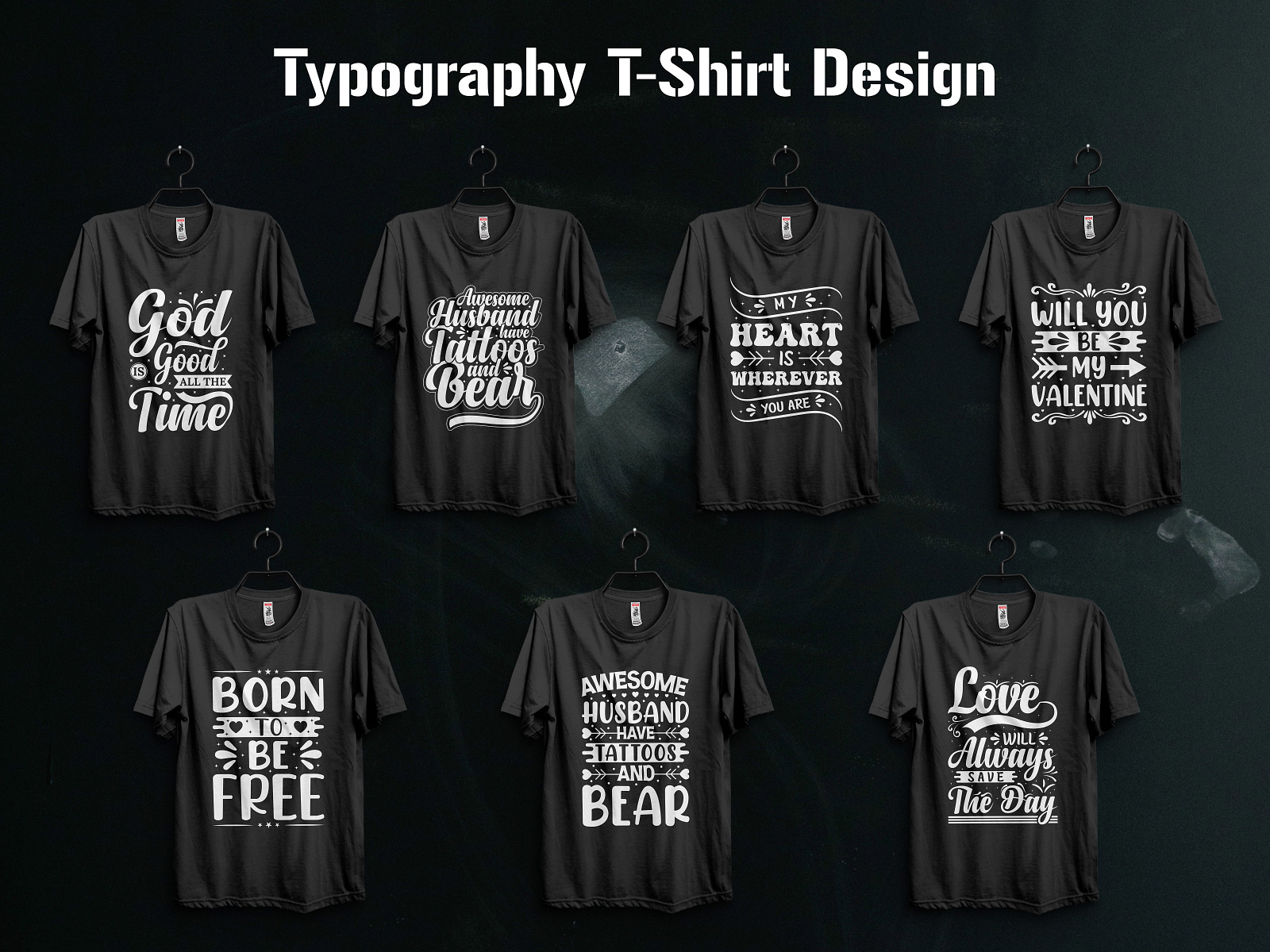 Typography T-Shirt Design by Bharat Kumer Saha on Dribbble