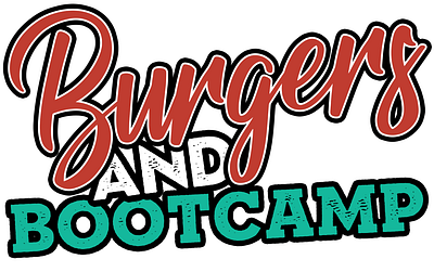 Burgers and Bootcamp Logo Farmburgesa x Simply Fitness by Diane