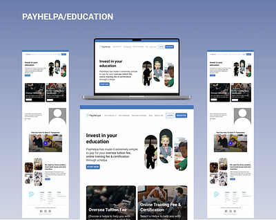 PAYHELPA EDUCATION REPLICATION app branding dailyui design graphic design illustration logo ui ux vector