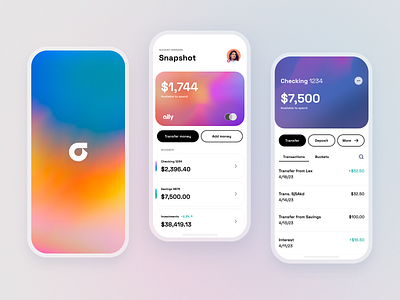 Banking and Finance App Design accessible app bank bank app banking colorful crypto design finance finance app fintech high contrast investing minimal money money management simple typography ui wallet