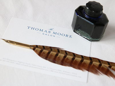 The Thomas Moore Salon Branding - Stationery and Brand Photo branddesign branding brandphotography brandstationery stationery stationerydesign