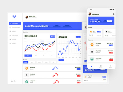 Investment Trading Platform branding design graphic design illustration mobile app ui ui design ux web web app website