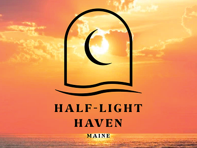 Half-Light Haven & Maine Timeout branding graphic design logo