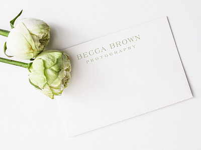 Becca Brown Photography Branding - Logo Design branddesign branding logo logodesign