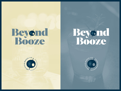 Beyond Booze – Primary Logomark & Badge Mark b2c brand identity branding cannabis cocktail cpg design drink dtc graphic design logo marijuana typography vector
