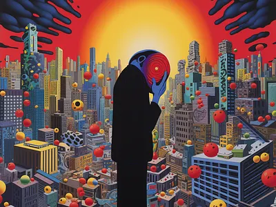 Greed & Chaos ai illustration midjourney