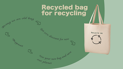 Social project for saving our planet graphic design illustration logo typography vector