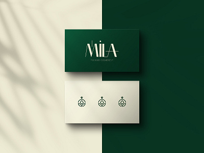 Minimalist logo design for Mila luxury cosmetics store advertising branddesign branding bussinescard design logo logodesign logotype photographerlogo photoshopdesign poster posterdesign socialmedia