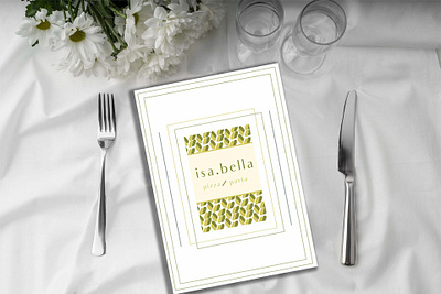 Menu Design - Italian Restaurant branding food graphic design illustration logo menu pattern restaurant