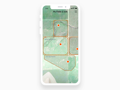 Agriculture IoT app : connected soil sensors 3d agriculture app demo data visualization infographics interaction design iot mobile app product design sensors ui design