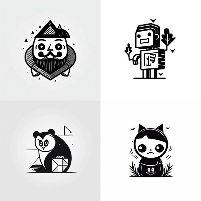 Cartoon Blocks ai illustration midjourney