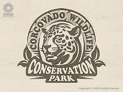 Wild animal sanctuary logo animals beautiful brand branding design illustration jaguar logo logotype wild animals wildlife sanctuary