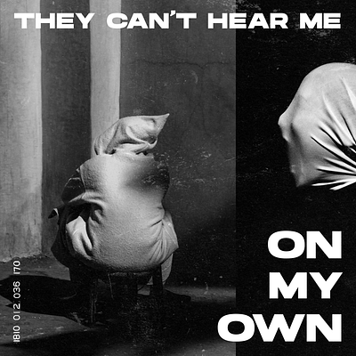 On My Own album cover artwork cover art culture dark design flyer font graphic design illustration magazine morocco publicity surrealism texture typography